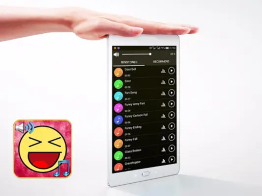 Super Funny Ringtones android App screenshot 1